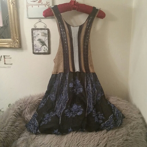 Free People Tops - Free People boho tunic top / dress, Medium